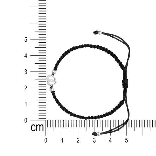Pure 925 Silver Adjustable Thread Anklet for Women - view 2