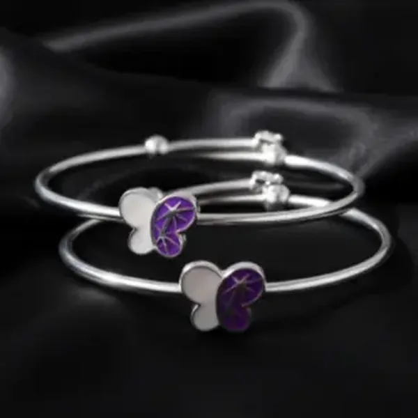 925 silver baby bangles wholesaler in Ahmedabad