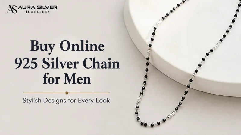 Buy Online 925 Silver Chain for Men – Stylish Designs for Every Look
