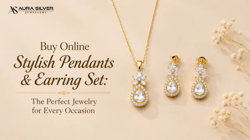 Buy Online Stylish Pendants & Earring Set: The Perfect Jewellery for Every Occasion