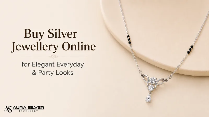 Buy Silver Jewellery Online for Elegant Everyday & Party Looks