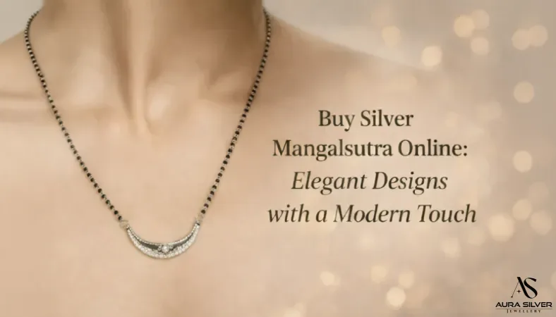 Buy Silver Mangalsutra Online: Elegant Designs with a Modern Touch