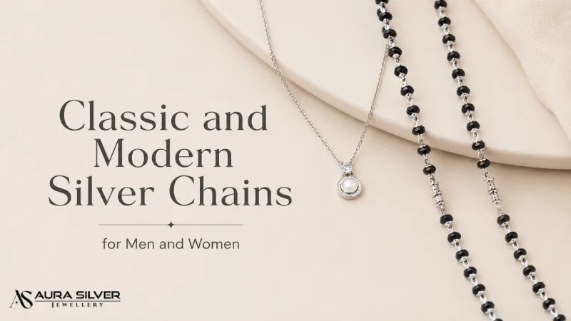 Classic and Modern Silver Chains for Men and Women