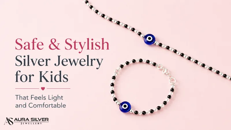 Safe & Stylish Silver Jewelry for Kids That Feels Light and Comfortable