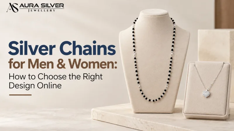 Silver Chains for Men & Women: How to Choose the Right Design Online