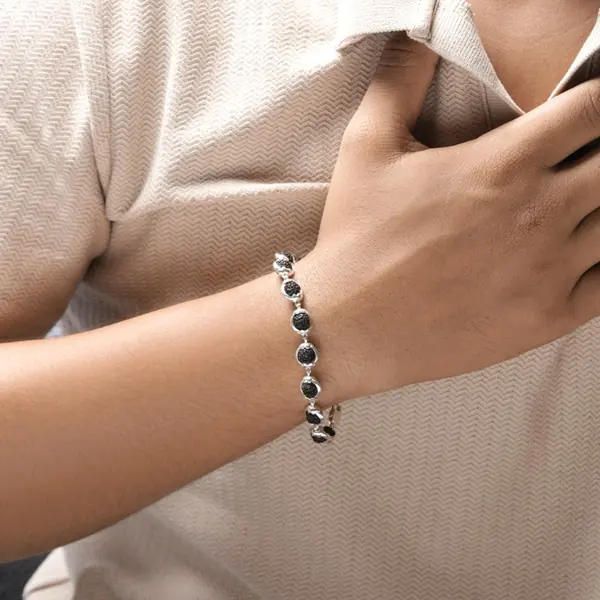 Divine Strength Rudraksha Bracelet for Men - view 3