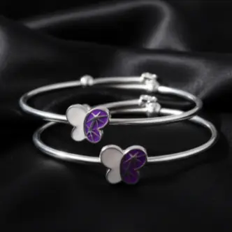 925 silver Baby Bangles wholesaler in Ahmedabad