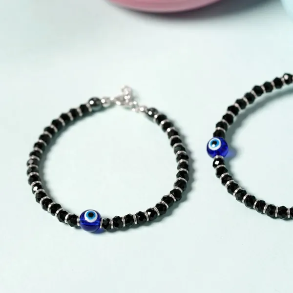 Pure 925 Silver Evil Eye Nazariya Bracelet - view 2