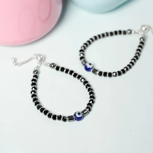 Evil Eye Crystal Baby Nazariya Bracelet - view 2