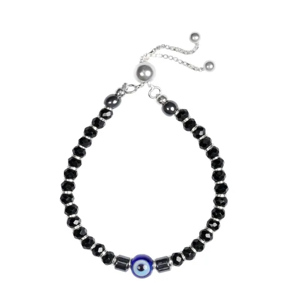 Evil Eye Crystal Baby Nazariya Bracelet - view 4