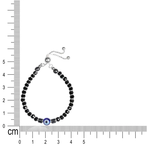 Evil Eye Crystal Baby Nazariya Bracelet - view 5
