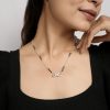 Infinity Crystal 925 Silver Mangalsutra for Women