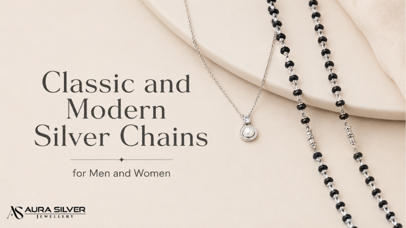 Classic and Modern Silver Chains for Men and Women