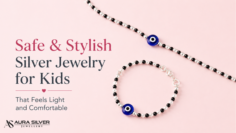 Safe & Stylish Silver Jewelry for Kids That Feels Light and Comfortable