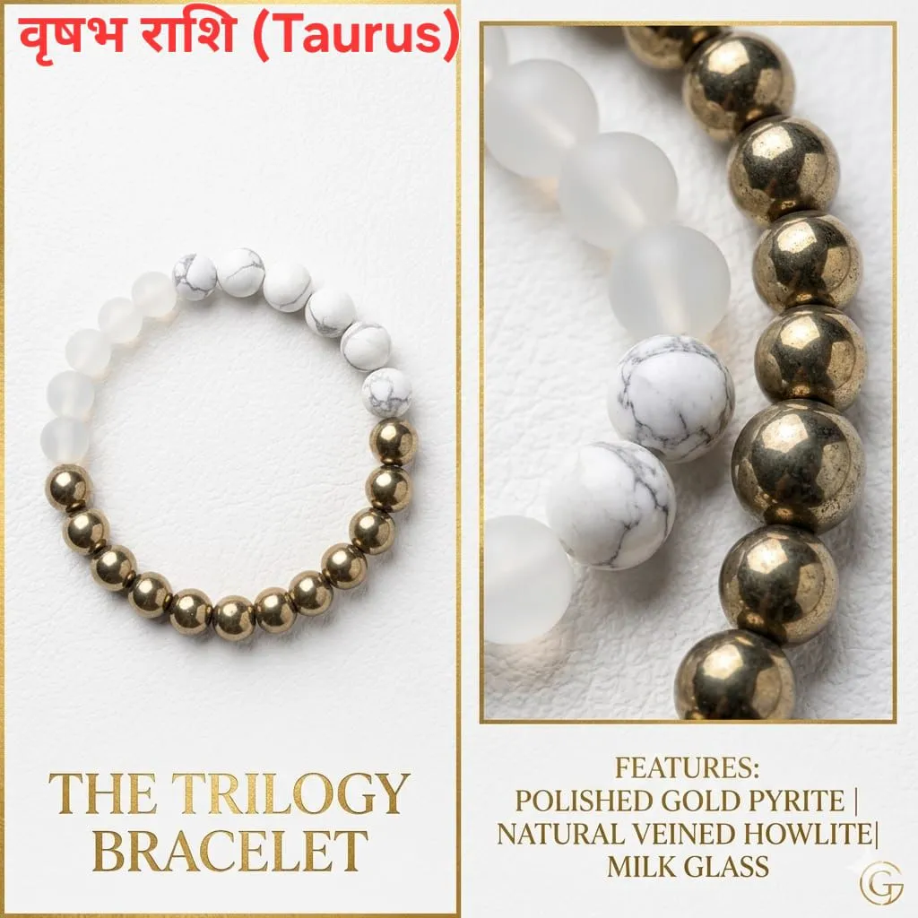 Taurus Zodiac Energy Bracelet for Men