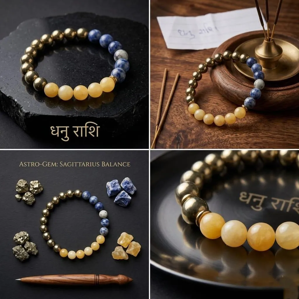 Sagittarius Zodiac Energy Bracelet for Men
