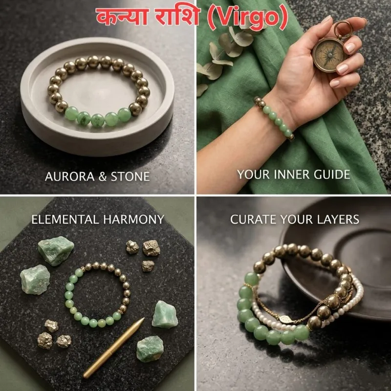 Virgo Zodiac Energy Bracelet for Men