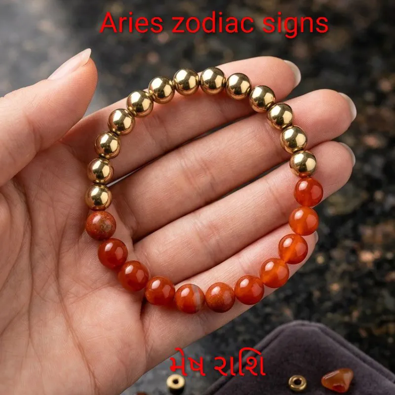 Aries Zodiac Energy Bracelet