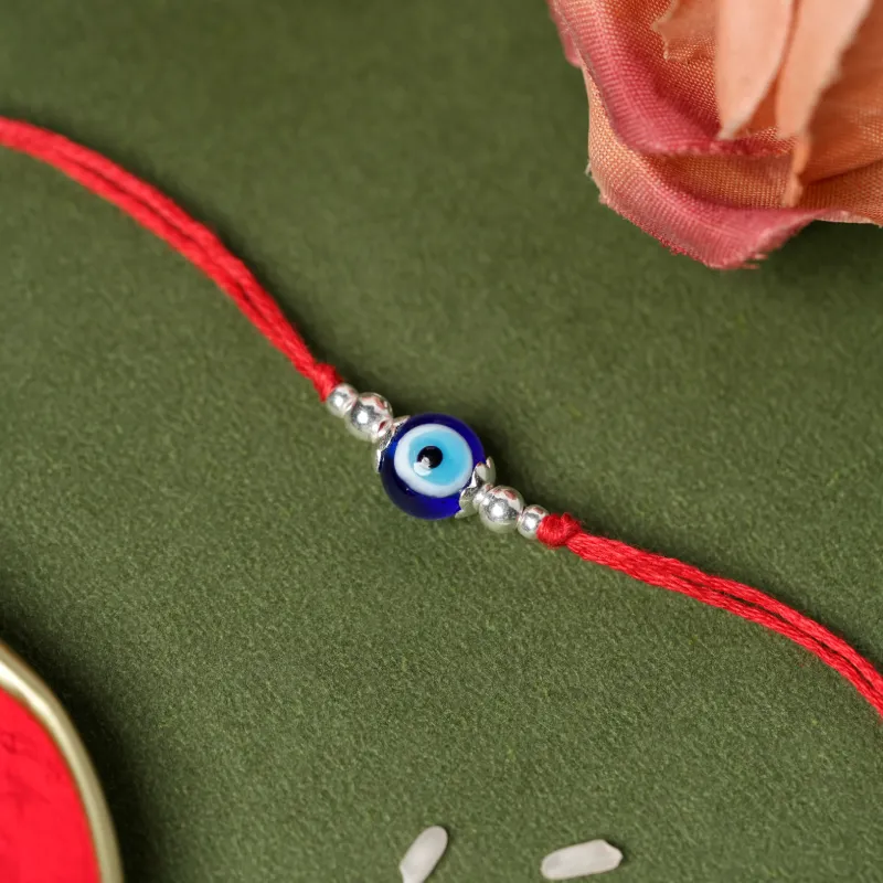 925 Sterling Silver Evil Eye Rakhi