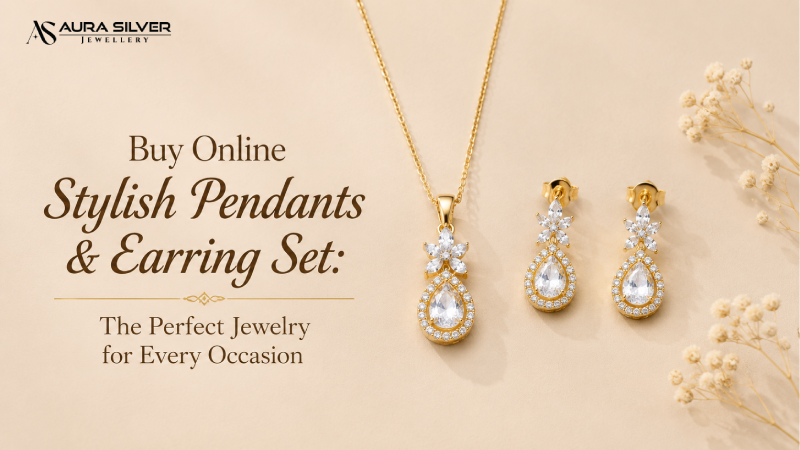 Buy Online Stylish Pendants & Earring Set: The Perfect Jewellery for Every Occasion