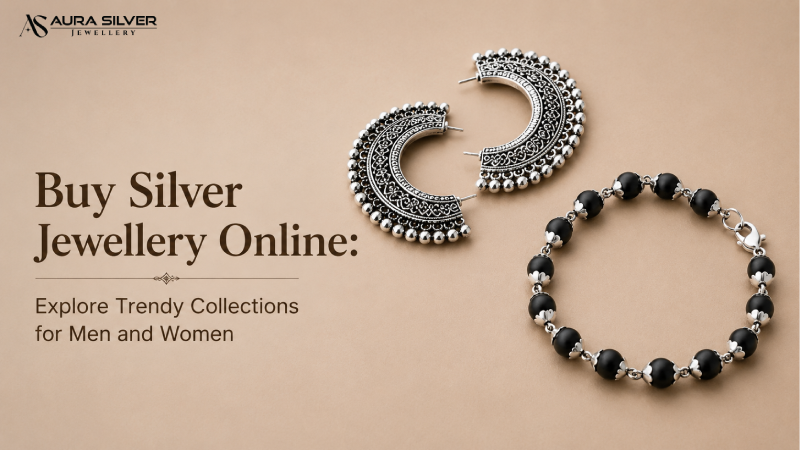 Buy Silver Jewellery Online: Explore Trendy Collections for Men and Women