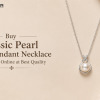 Buy Classic Pearl Drop Pendant Necklace for Women Online at Best Quality
