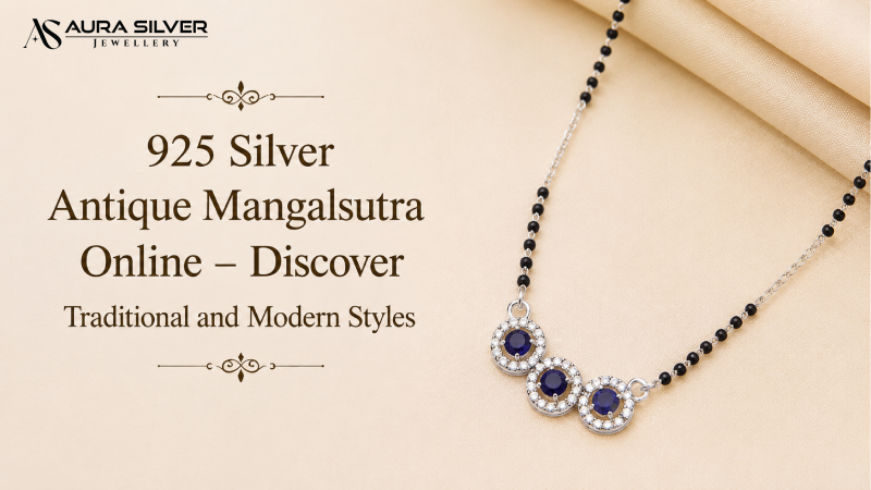 925 Silver Antique Mangal sutra Online – Discover Traditional and Modern Styles