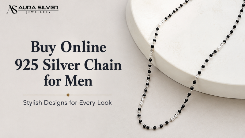 Buy Online 925 Silver Chain for Men – Stylish Designs for Every Look