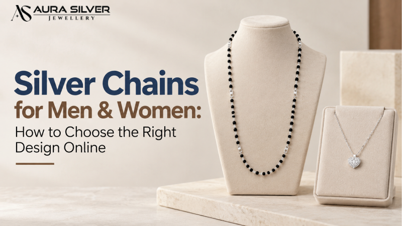 Silver Chains for Men & Women: How to Choose the Right Design Online